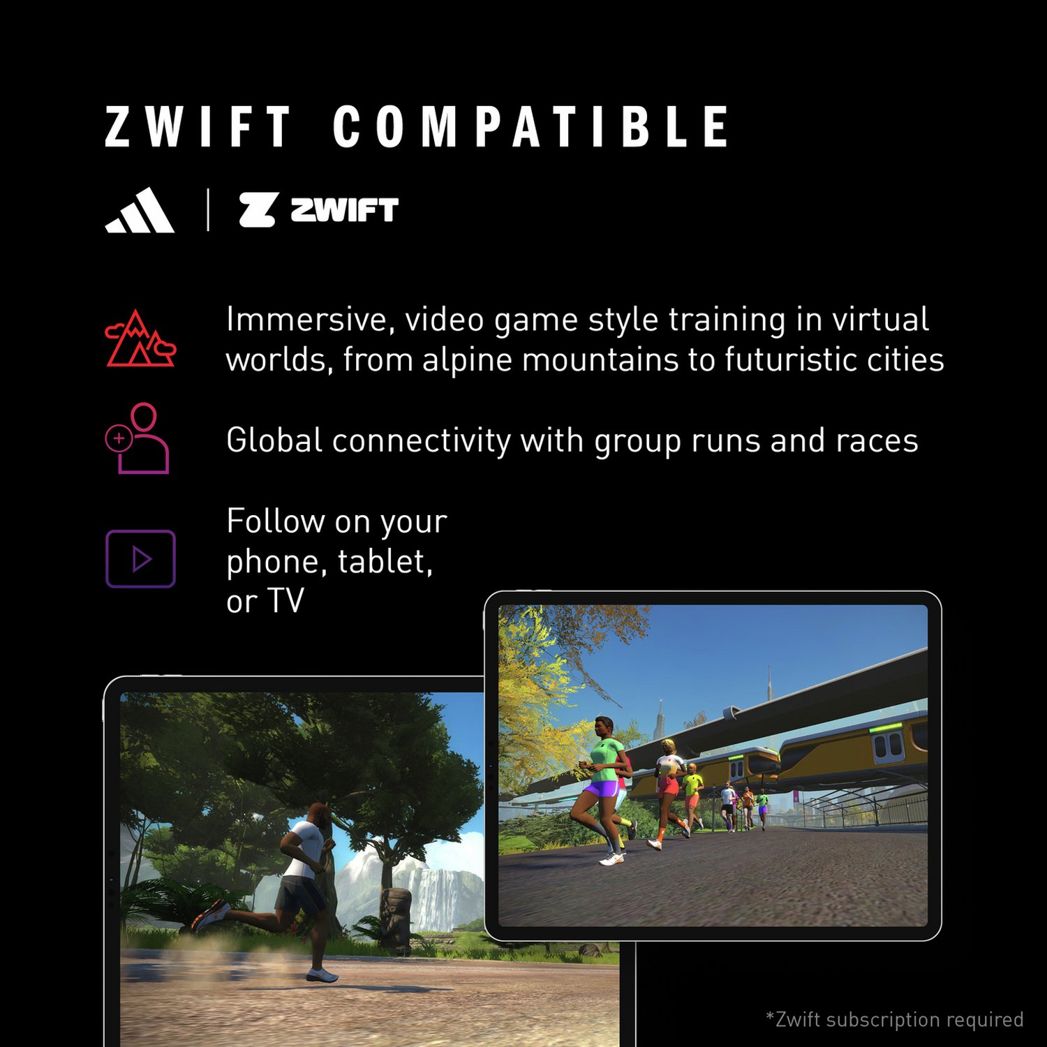 Adidas T-25 Folding Treadmill with Bluetooth and Incline