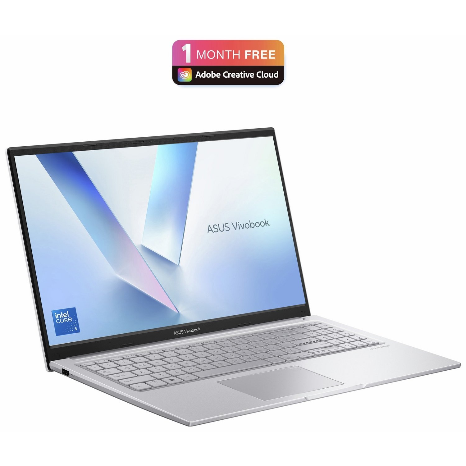 ASUS Vivobook 15 15.6in i5 16GB 512GB Laptop Bundle - Silver