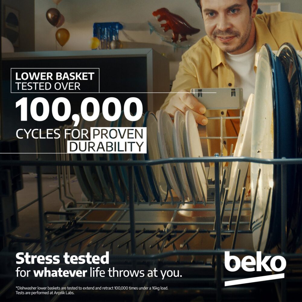 Beko BDIN16540 Full Size Integrated Dishwasher