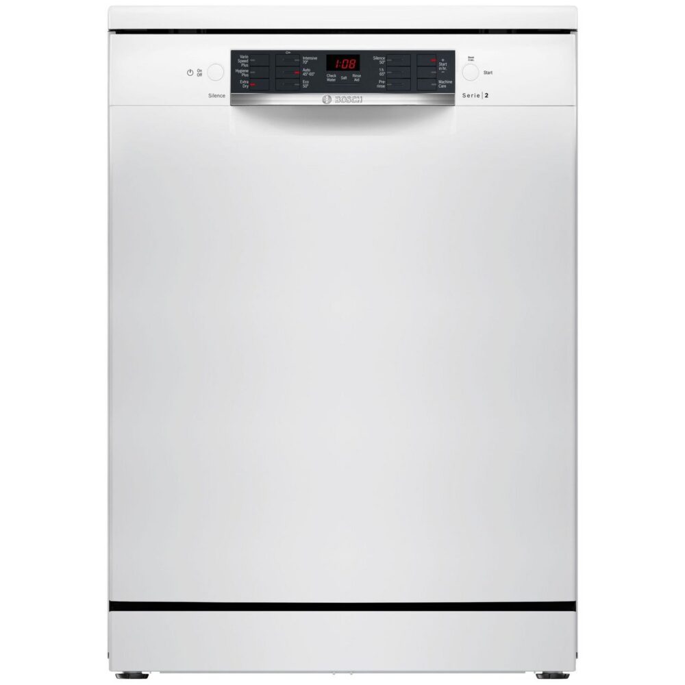 Bosch SMS26AW08G Full Size Dishwasher - White