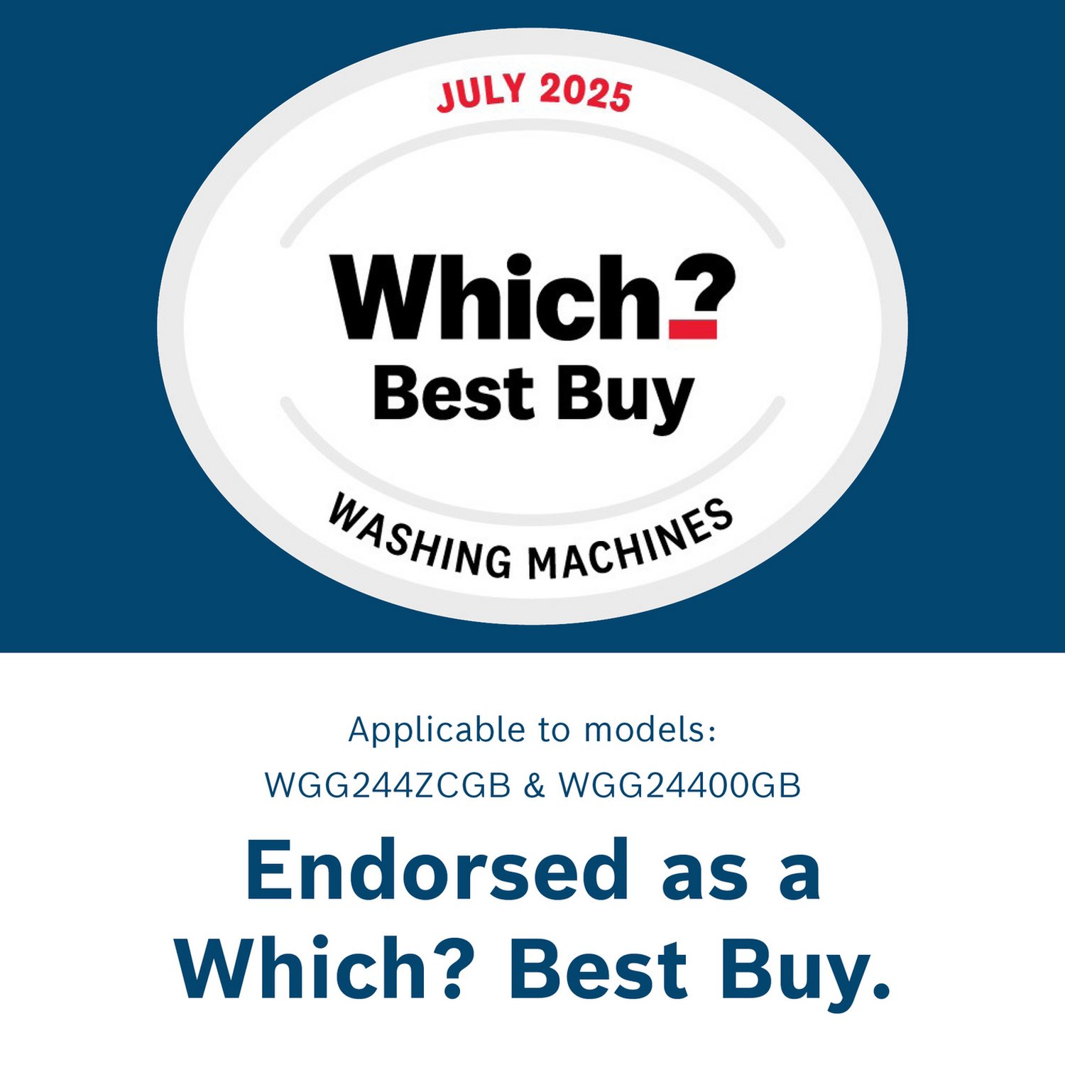 Bosch WGG24400GB 9KG 1400 Spin Washing Machine - White