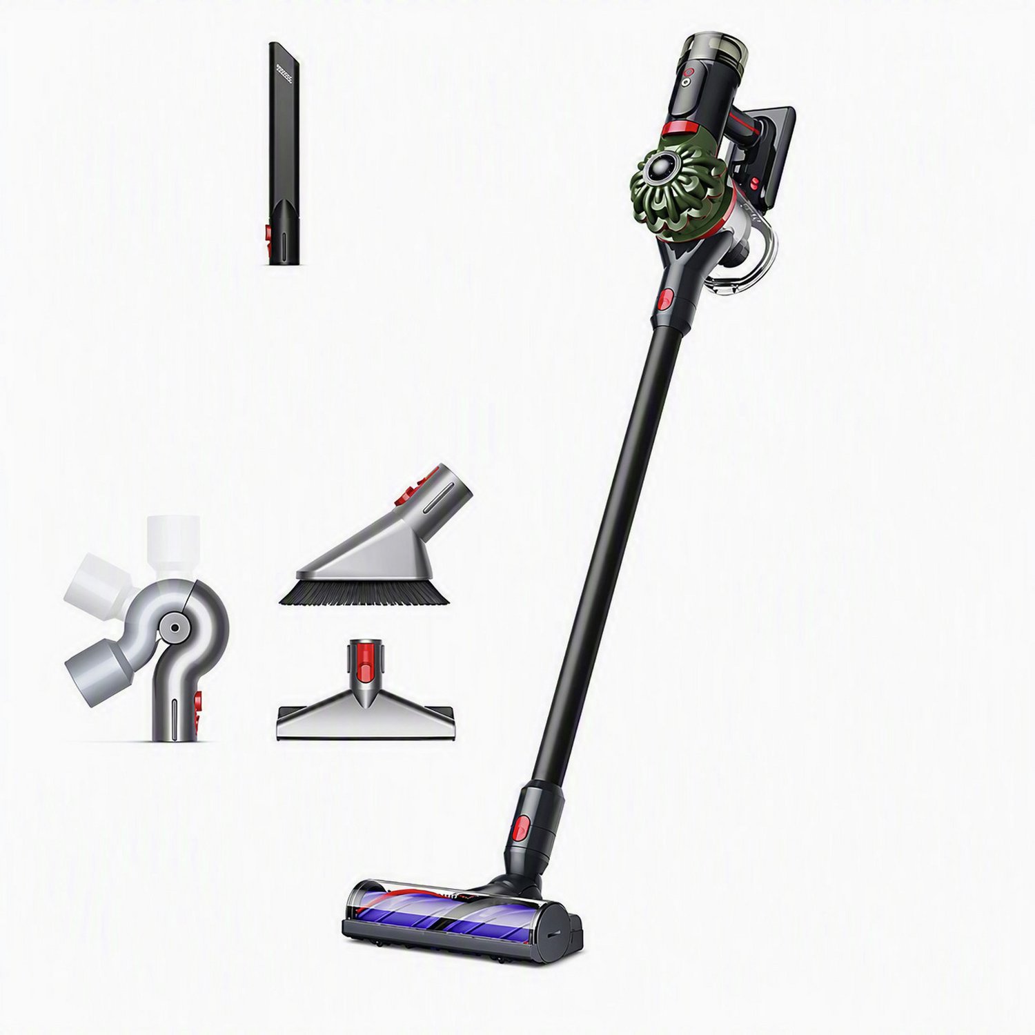 Dyson V8 Cyclone Cordless Vacuum Cleaner + Furniture Cleaning Kit