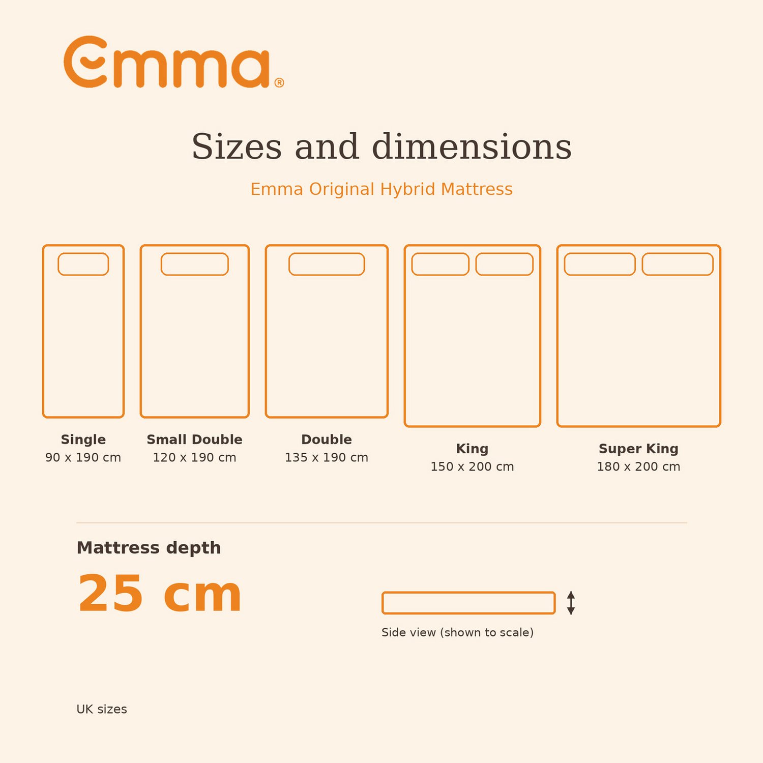 Emma Original Hybrid Mattress