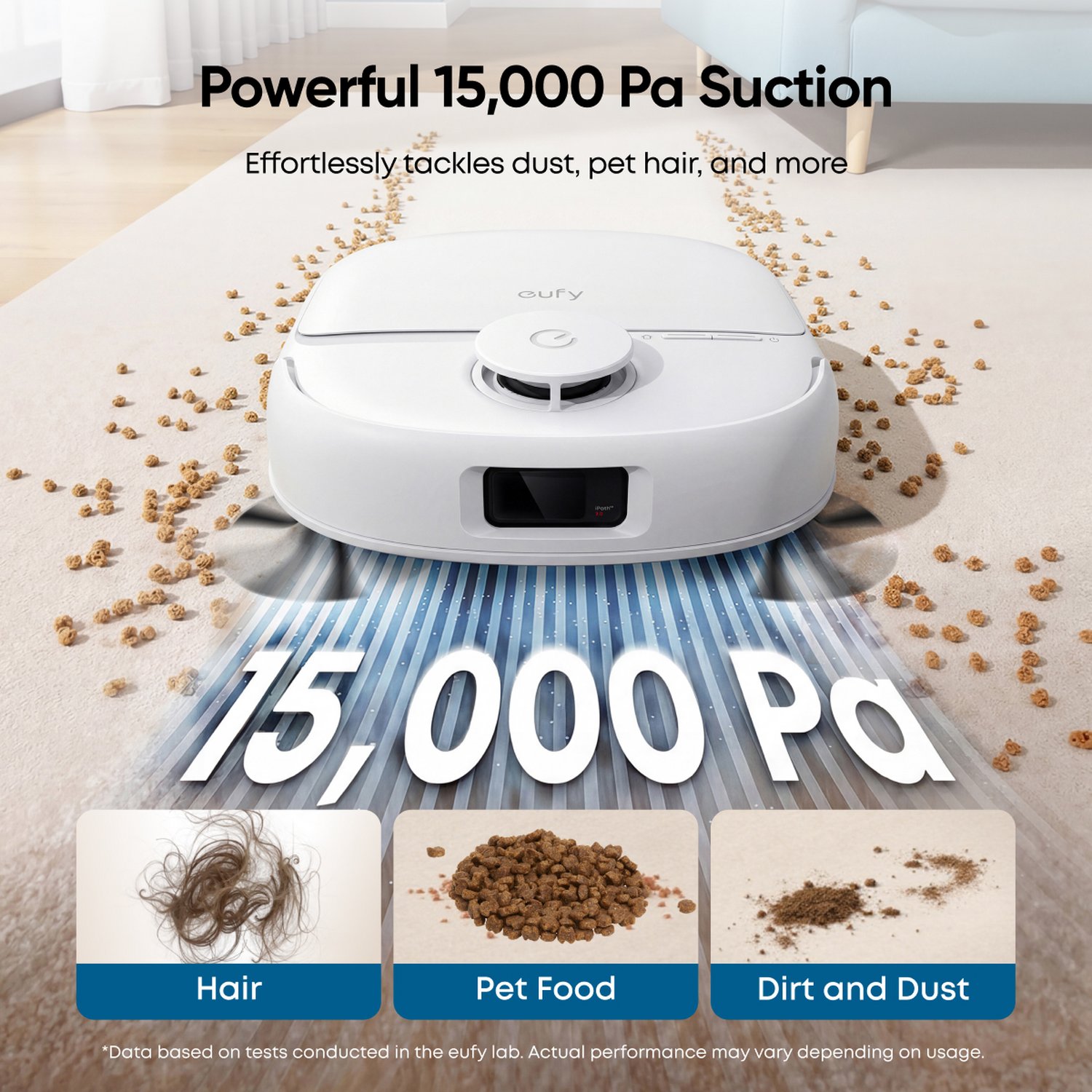 eufy Omni C28 Robot Vacuum & Mop All-in-One Station with Extra Dust Bags