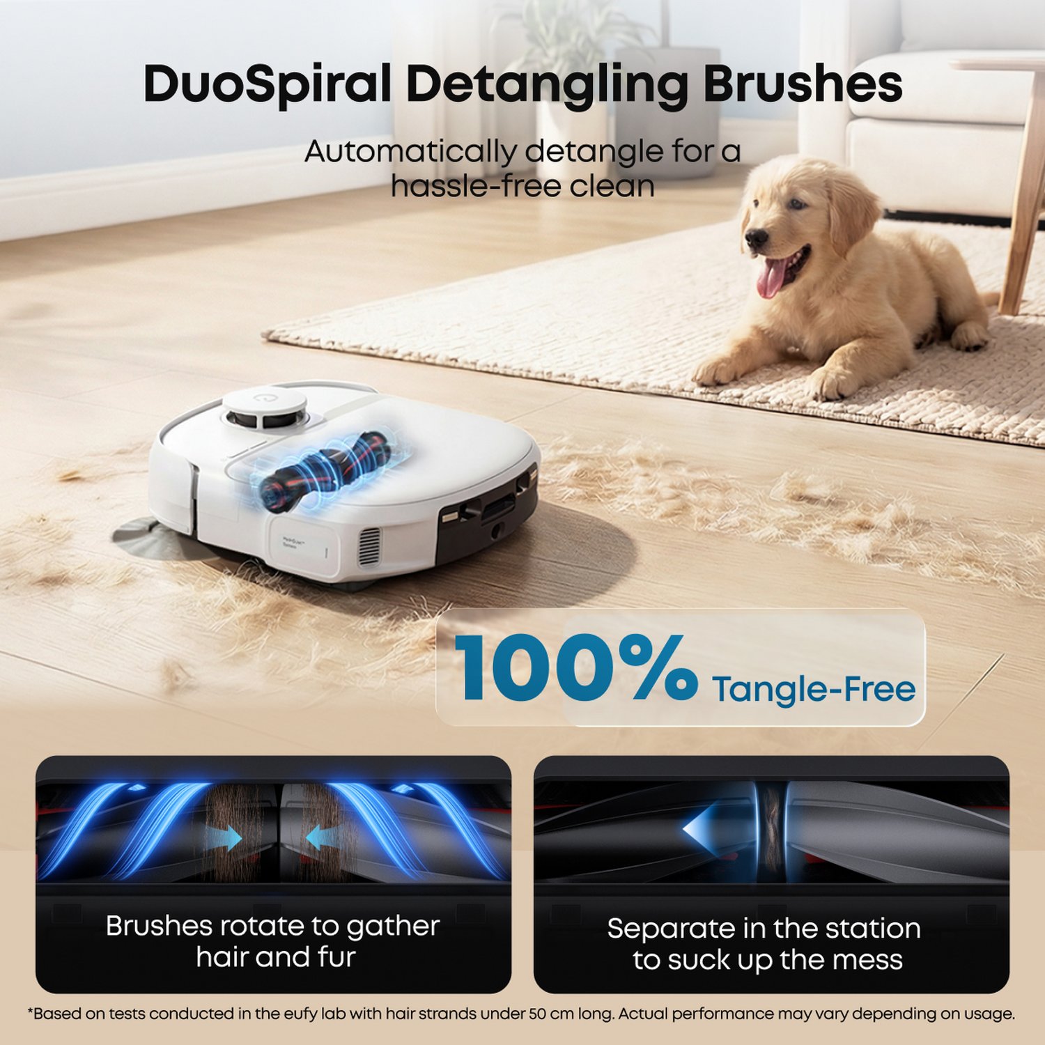 eufy Omni C28 Robot Vacuum & Mop All-in-One Station with Extra Dust Bags