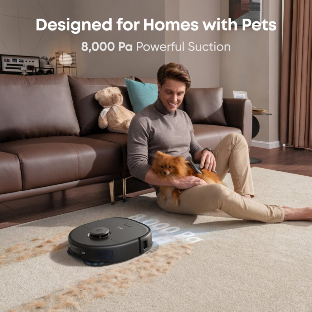 eufy X10 Pro Omni Robot Vacuum & Mop with All-in-One Station