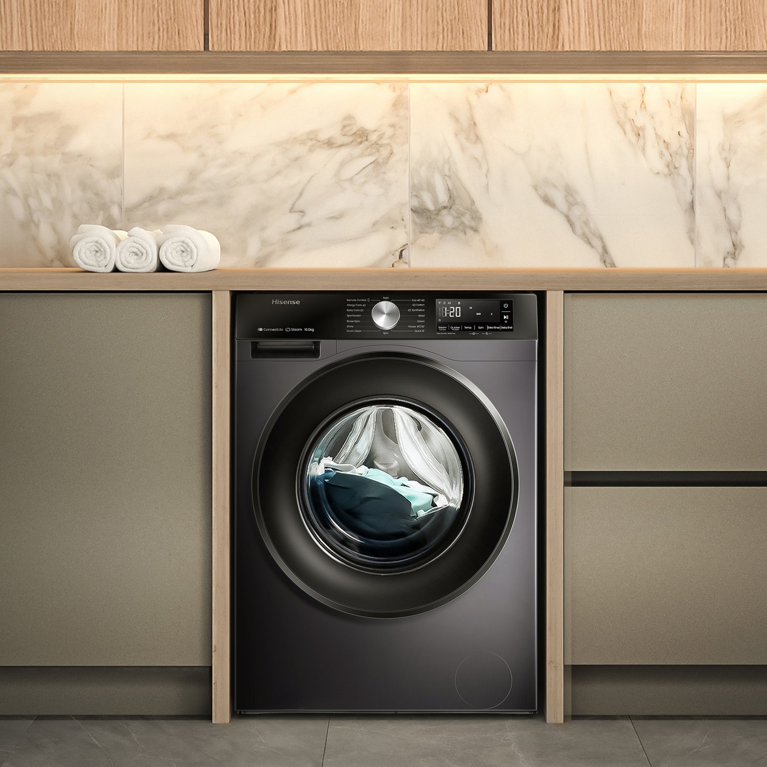 Hisense 3S Series WF3S1043BB3 WIFI 10kg Washing Machine