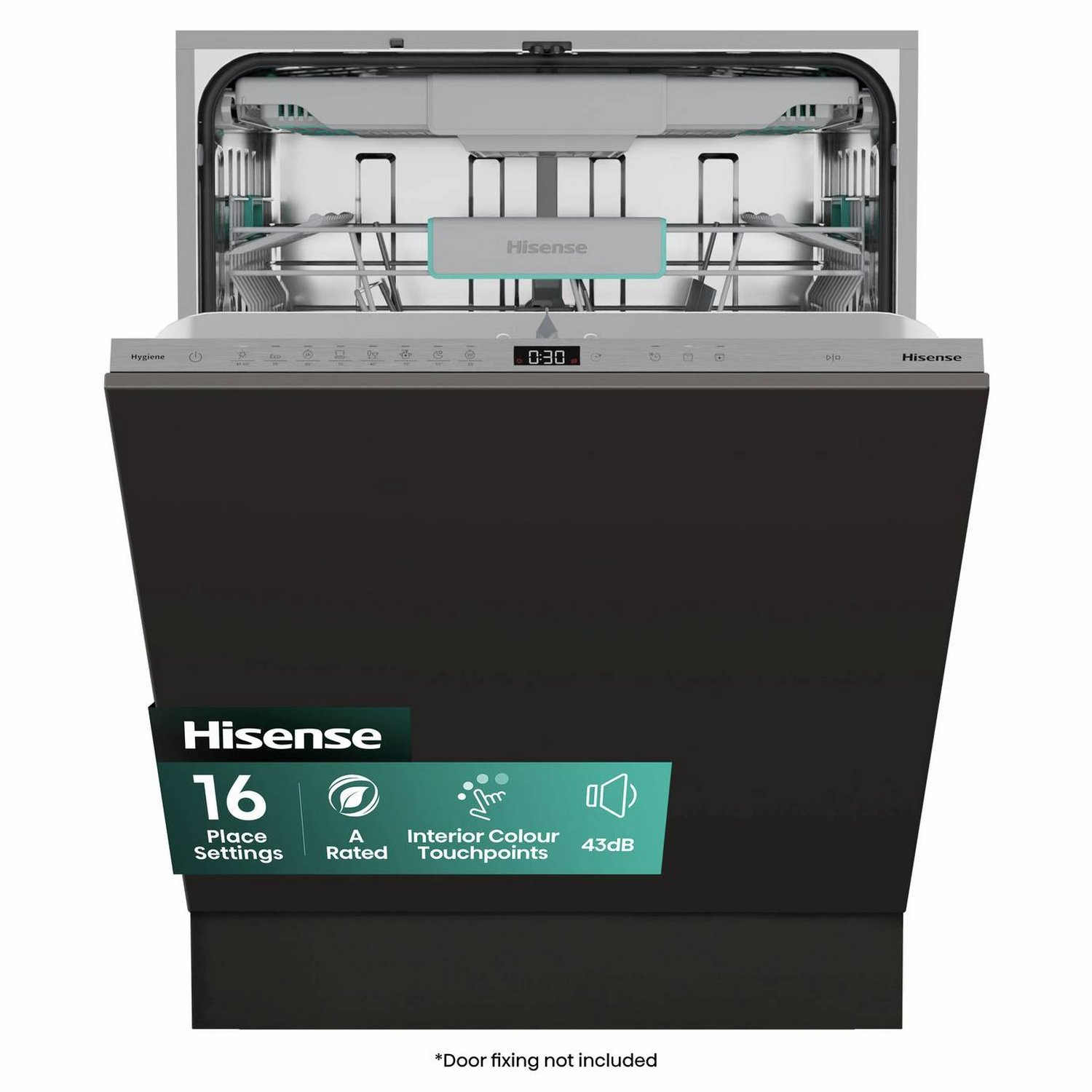 Hisense HV16AUK Full Size Integrated Dishwasher
