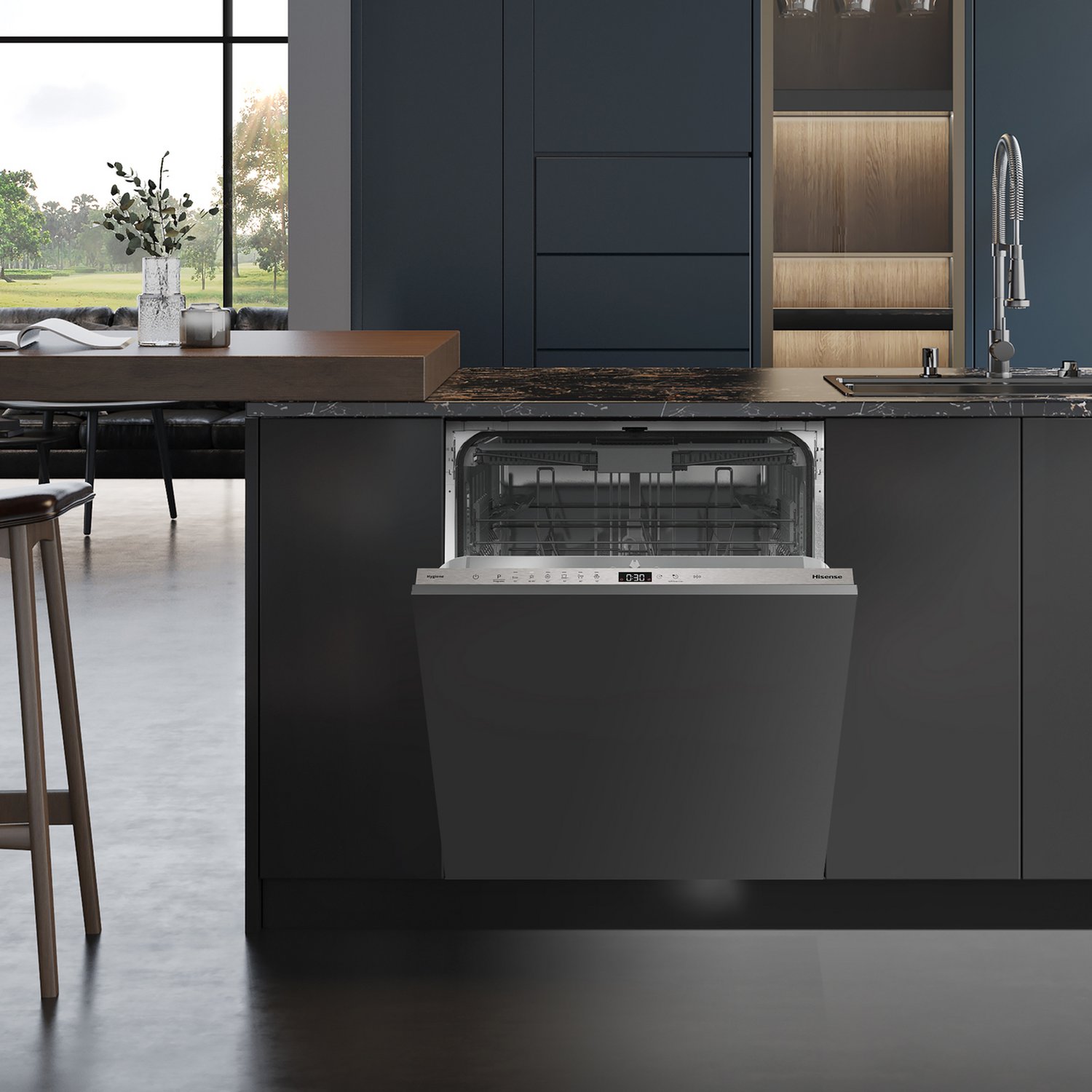 Hisense HV643D90UK Full Size Integrated Dishwasher