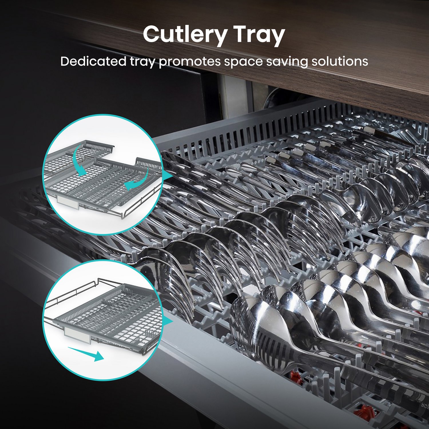 Hisense HV643D90UK Full Size Integrated Dishwasher
