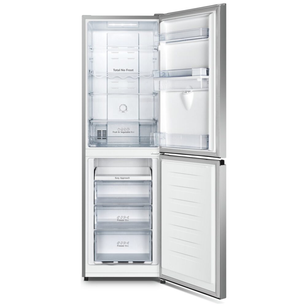 Hisense RB327N4WCE Freestanding Fridge Freezer - Silver