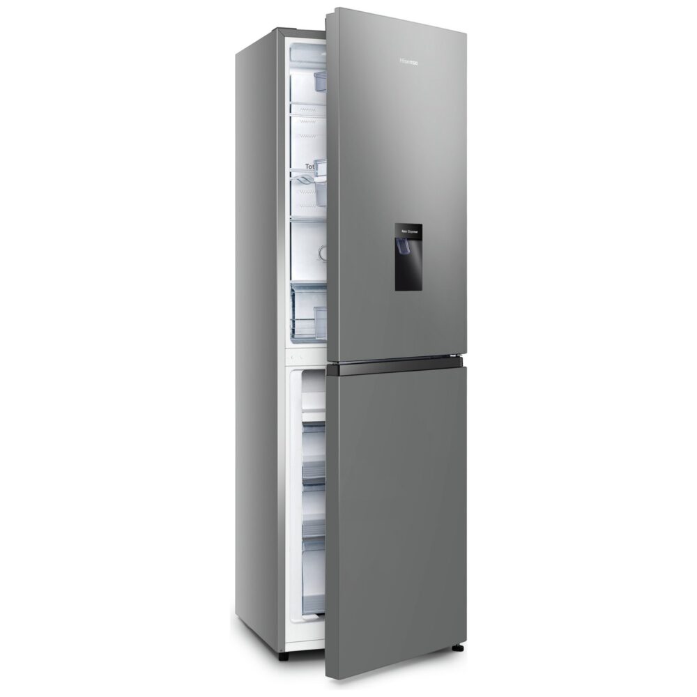 Hisense RB327N4WCE Freestanding Fridge Freezer - Silver