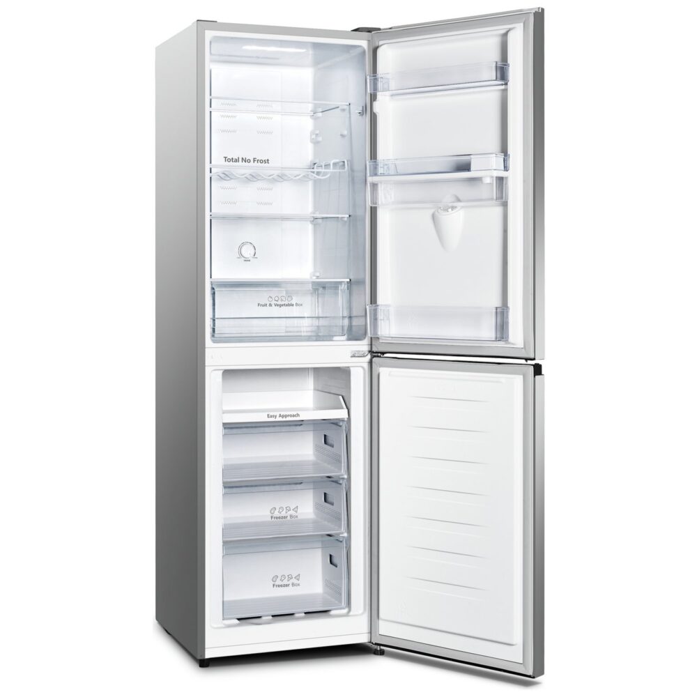 Hisense RB327N4WCE Freestanding Fridge Freezer - Silver