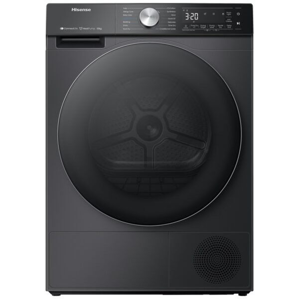 Hisense WF5S1245BB 12KG 1400 Spin Washing Machine - Black