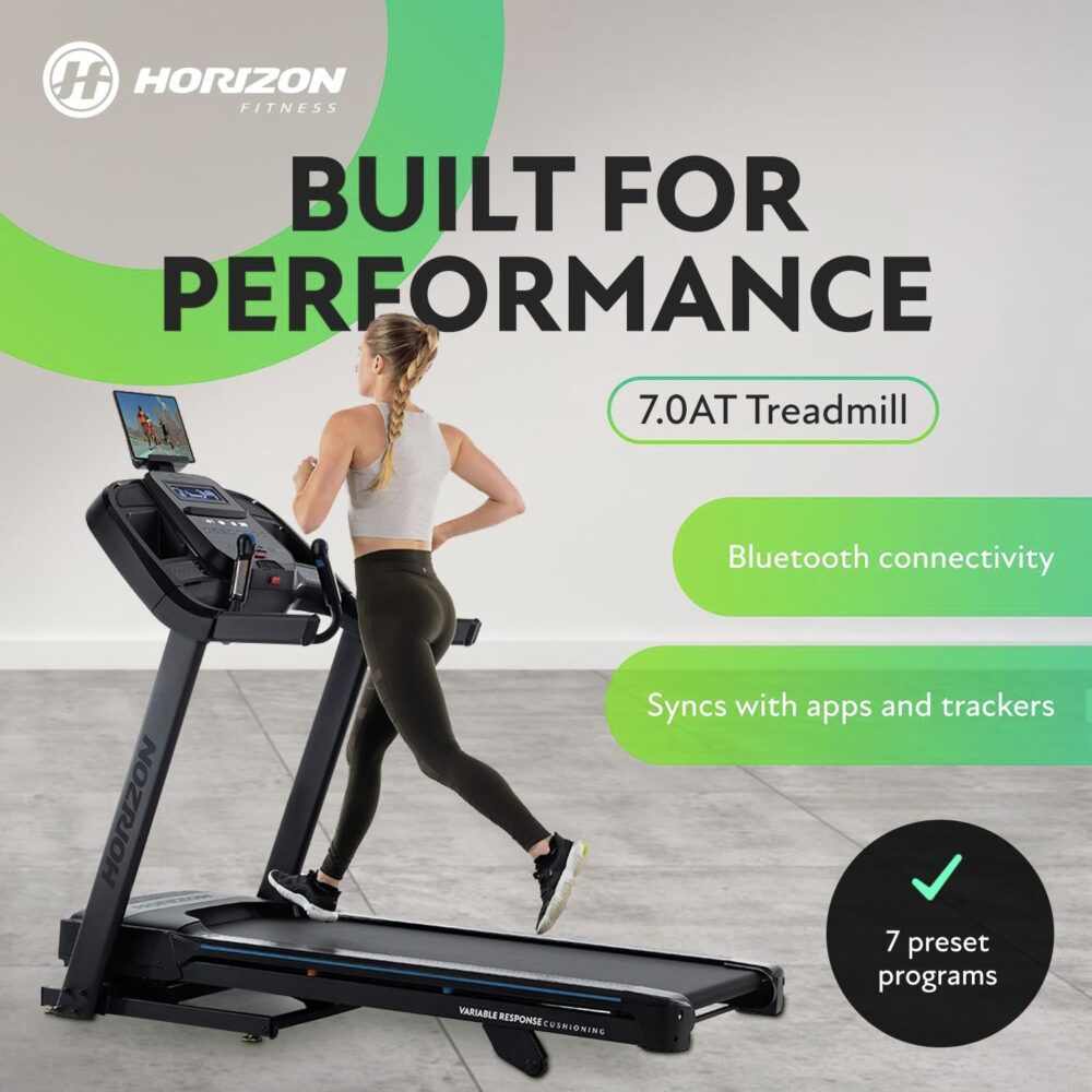 Horizon Fitness 7.0 AT Folding Treadmill