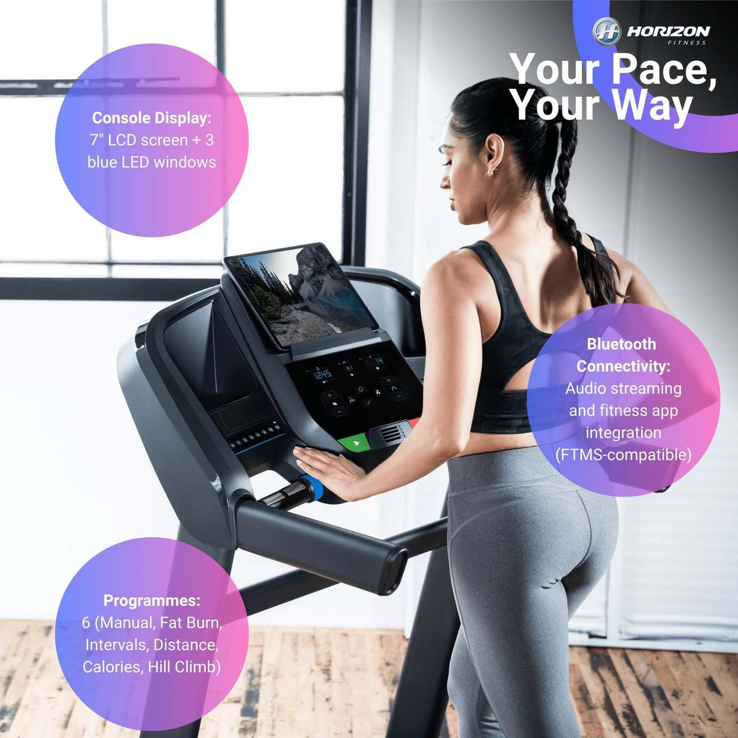 Horizon Fitness T202 Treadmill