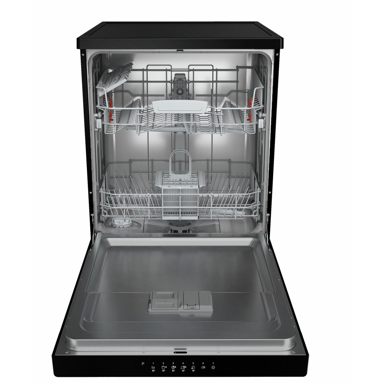 Hotpoint HP2FFC14BN6BUK Full Size Dishwasher - Black