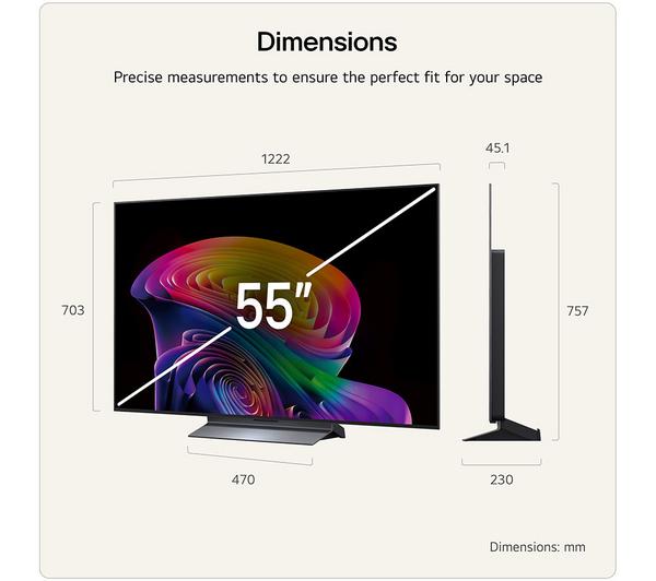 LG OLED evo C6 4K 165Hz AI Smart TV (2026)