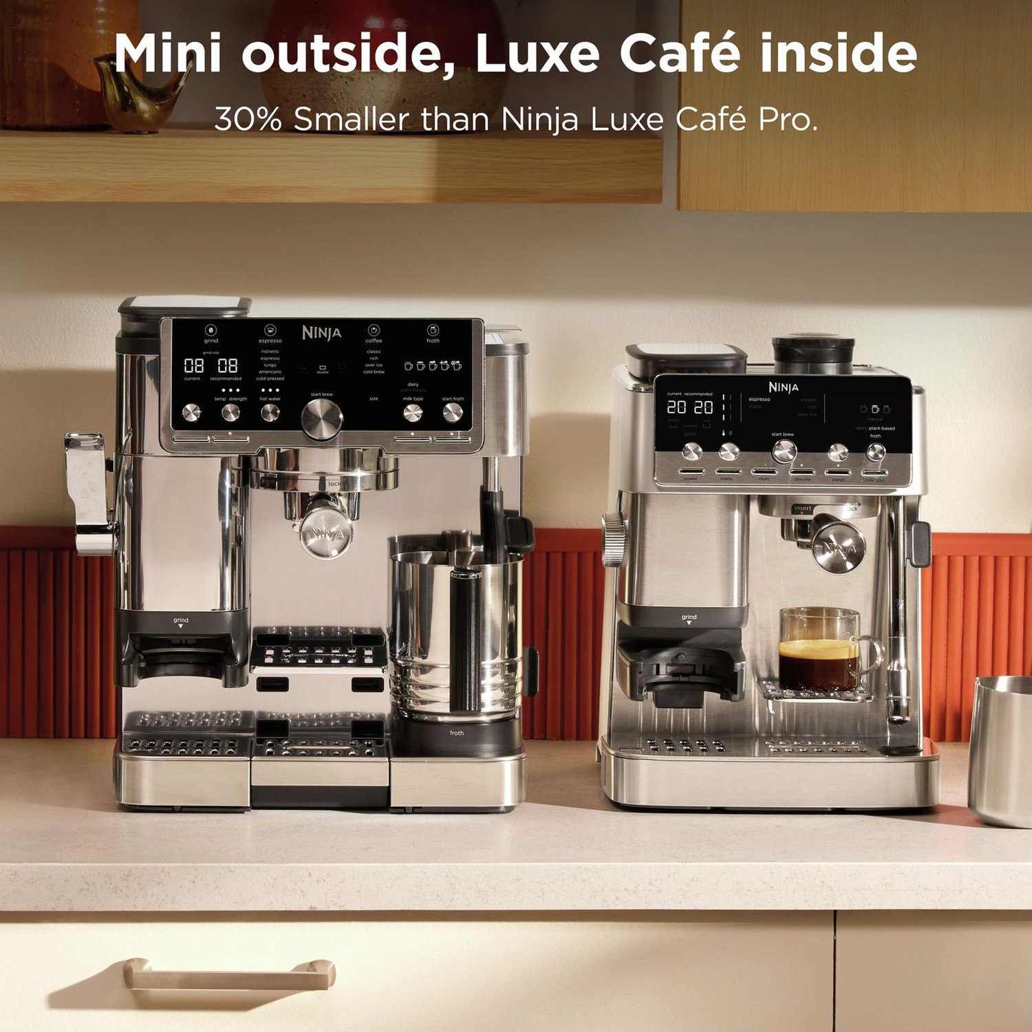 Ninja ES352UK Luxe Café Mini Plus Espresso Coffee Machine