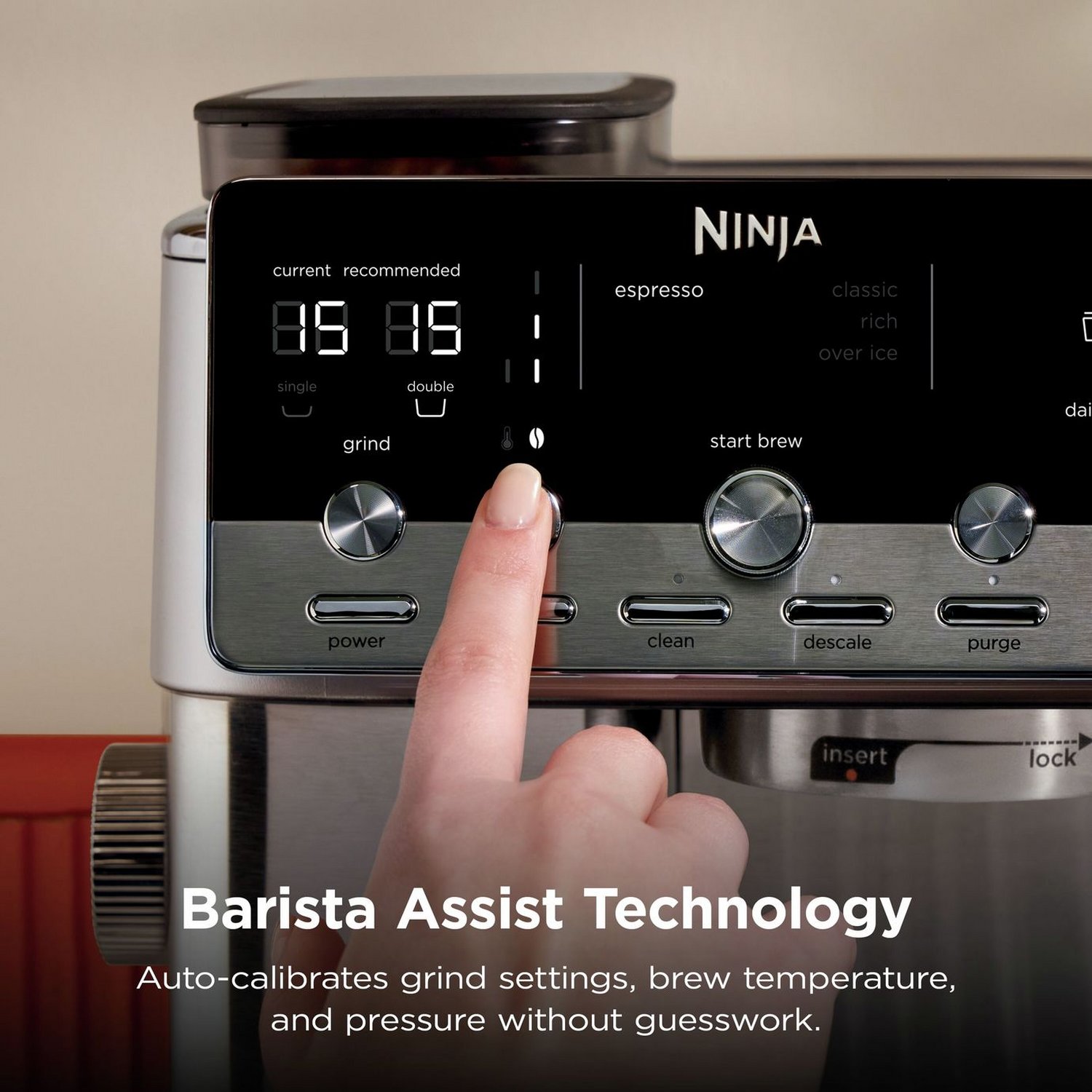 Ninja ES352UK Luxe Café Mini Plus Espresso Coffee Machine