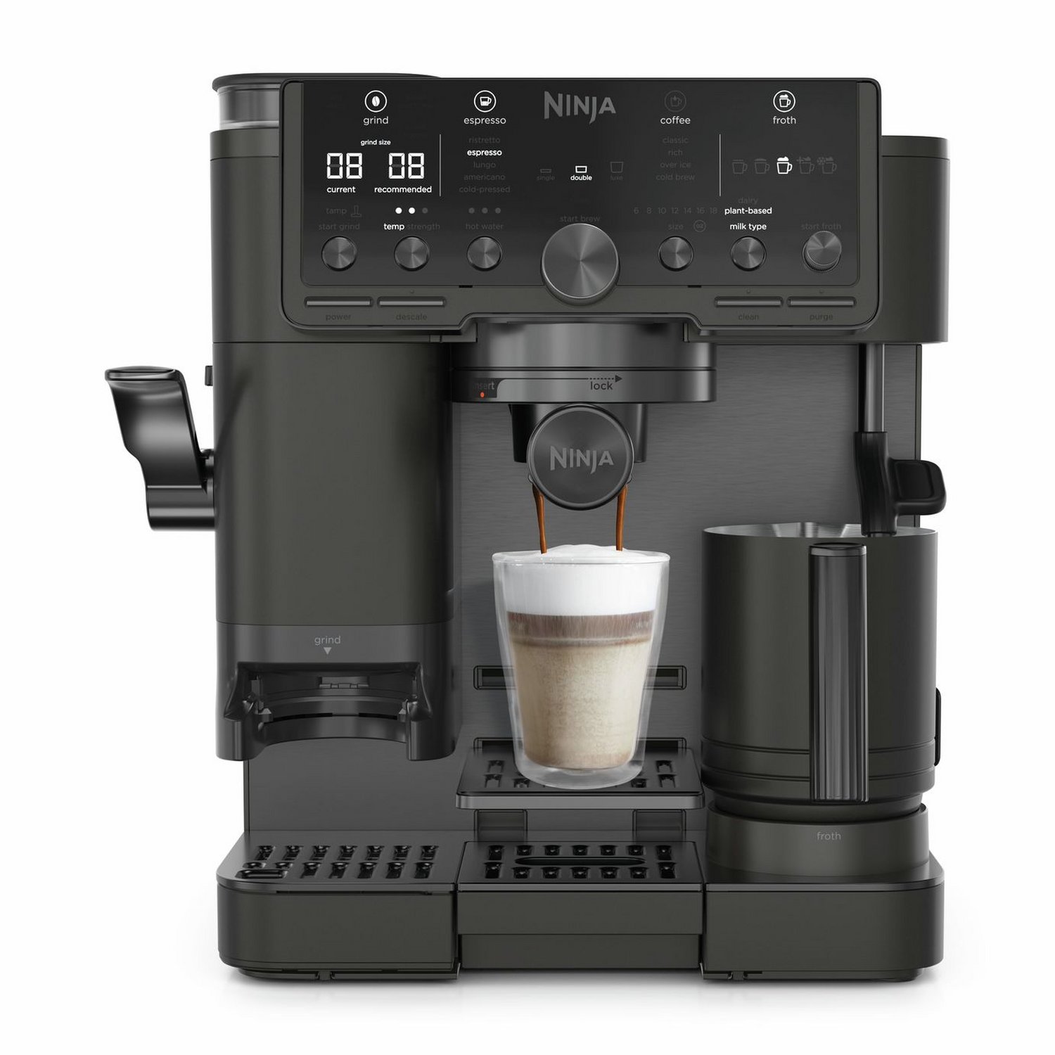 Ninja ES701UKBK2 Luxe Café Pro Espresso Machine - Black