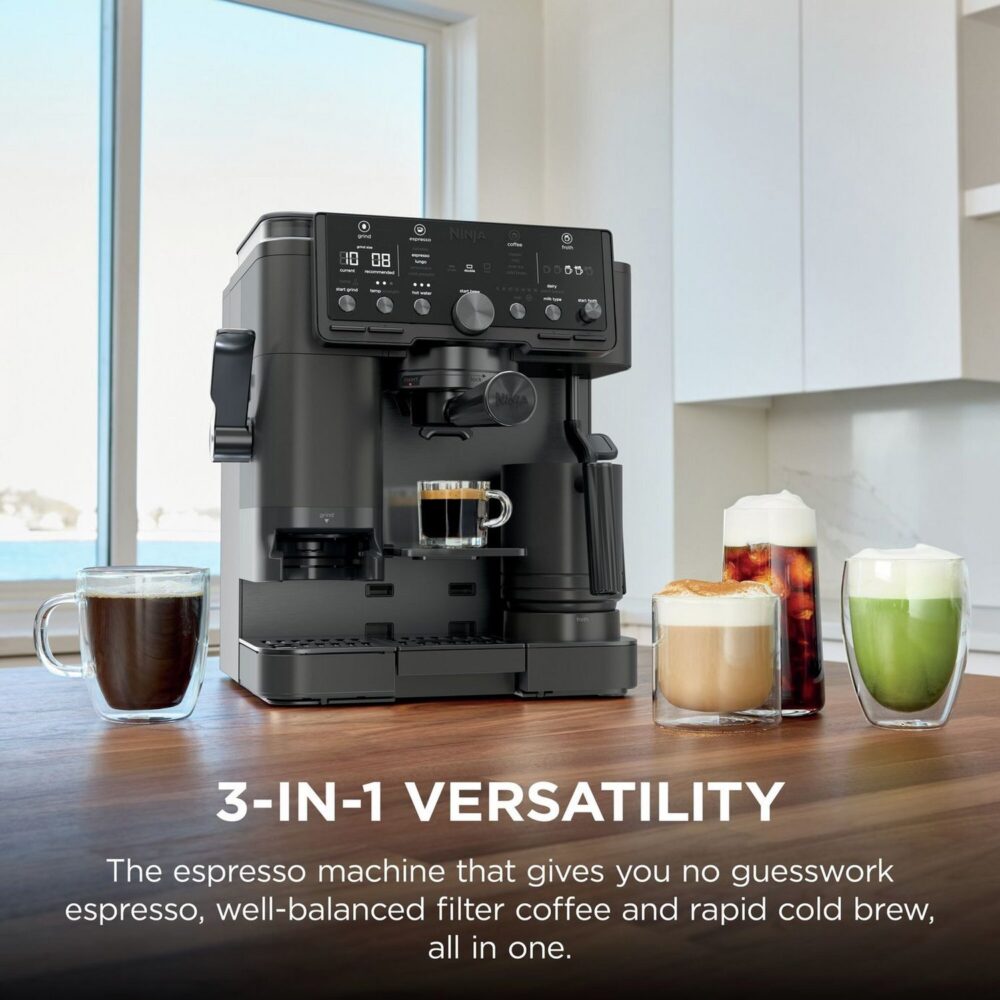 Ninja ES701UKBK2 Luxe Café Pro Espresso Machine - Black