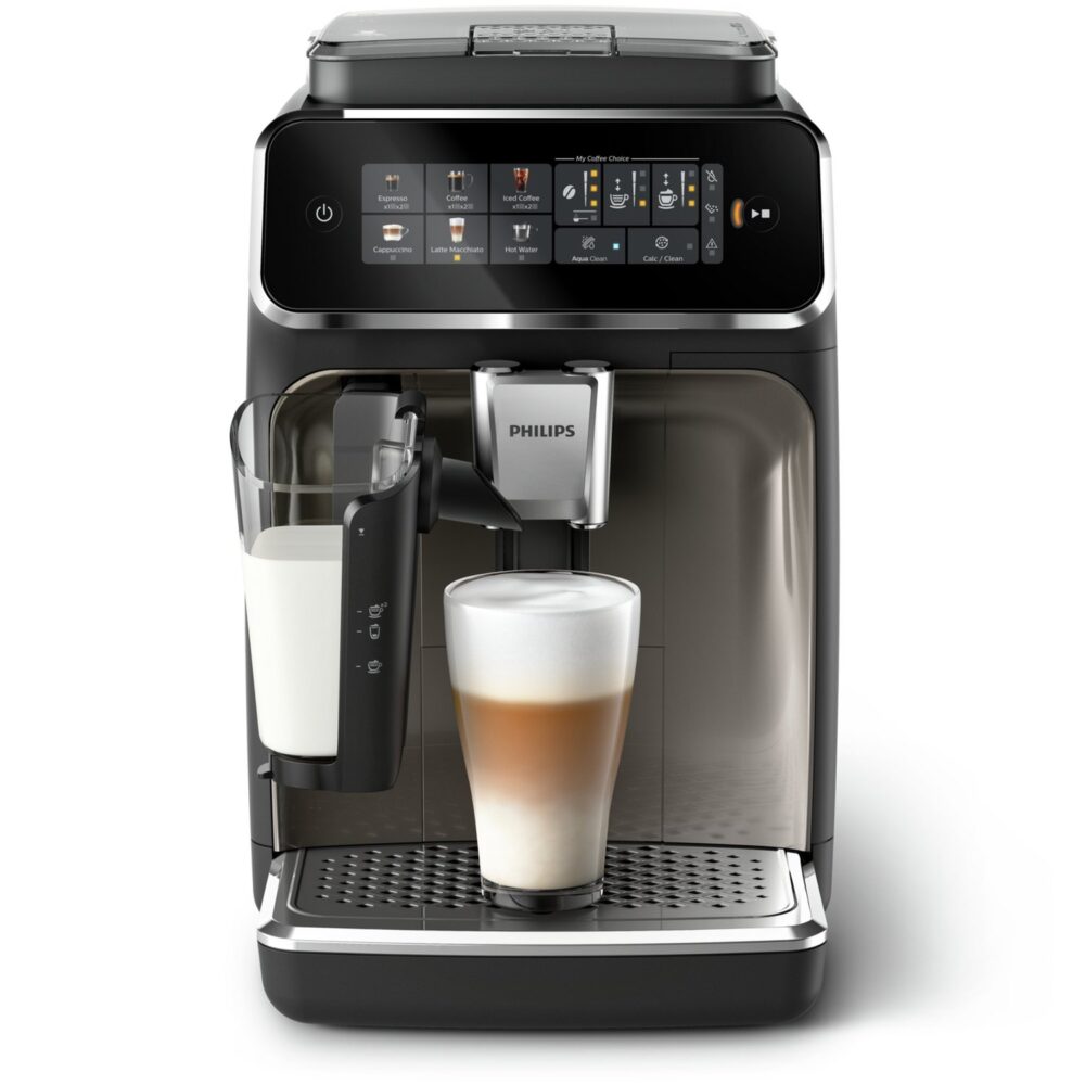 Philips 3300 Series LatteGo Bean to Cup Coffee Machine-Black