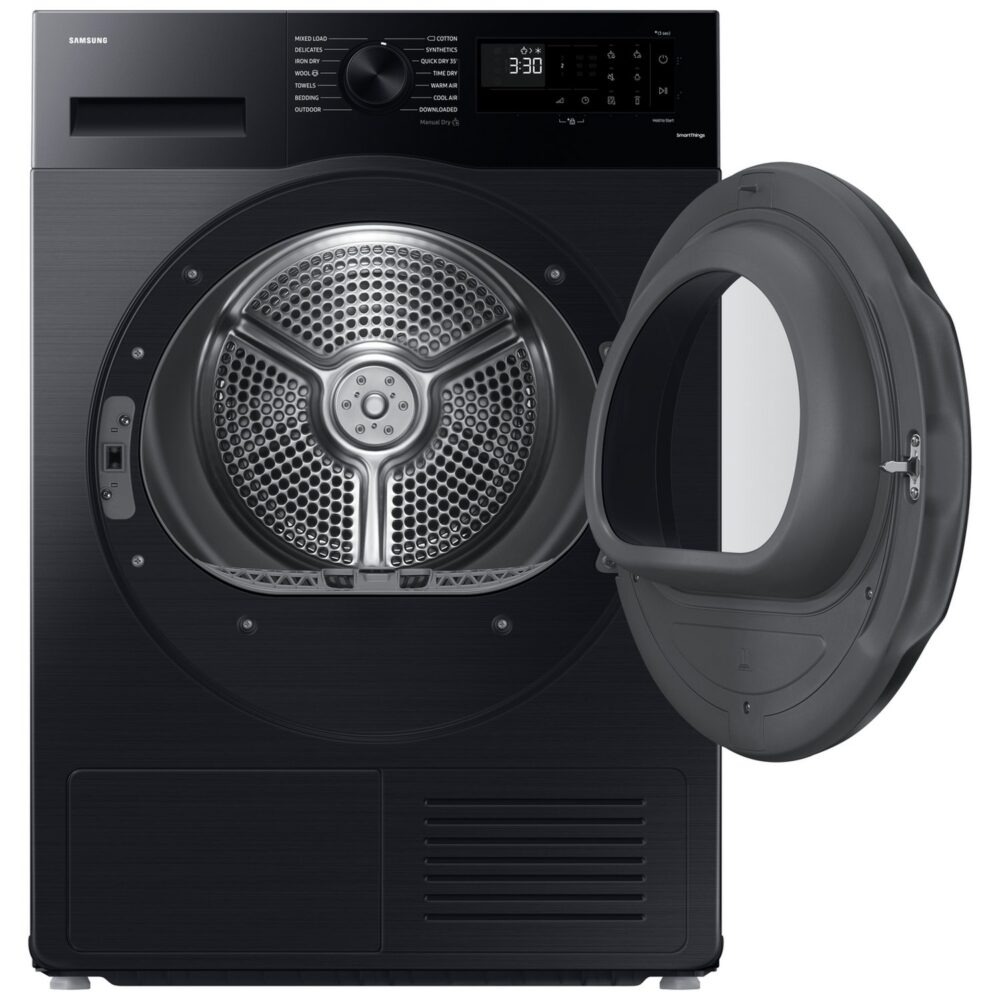 Samsung DV90CGC0A0ABEU 9KG Heat Pump Tumble Dryer - Black