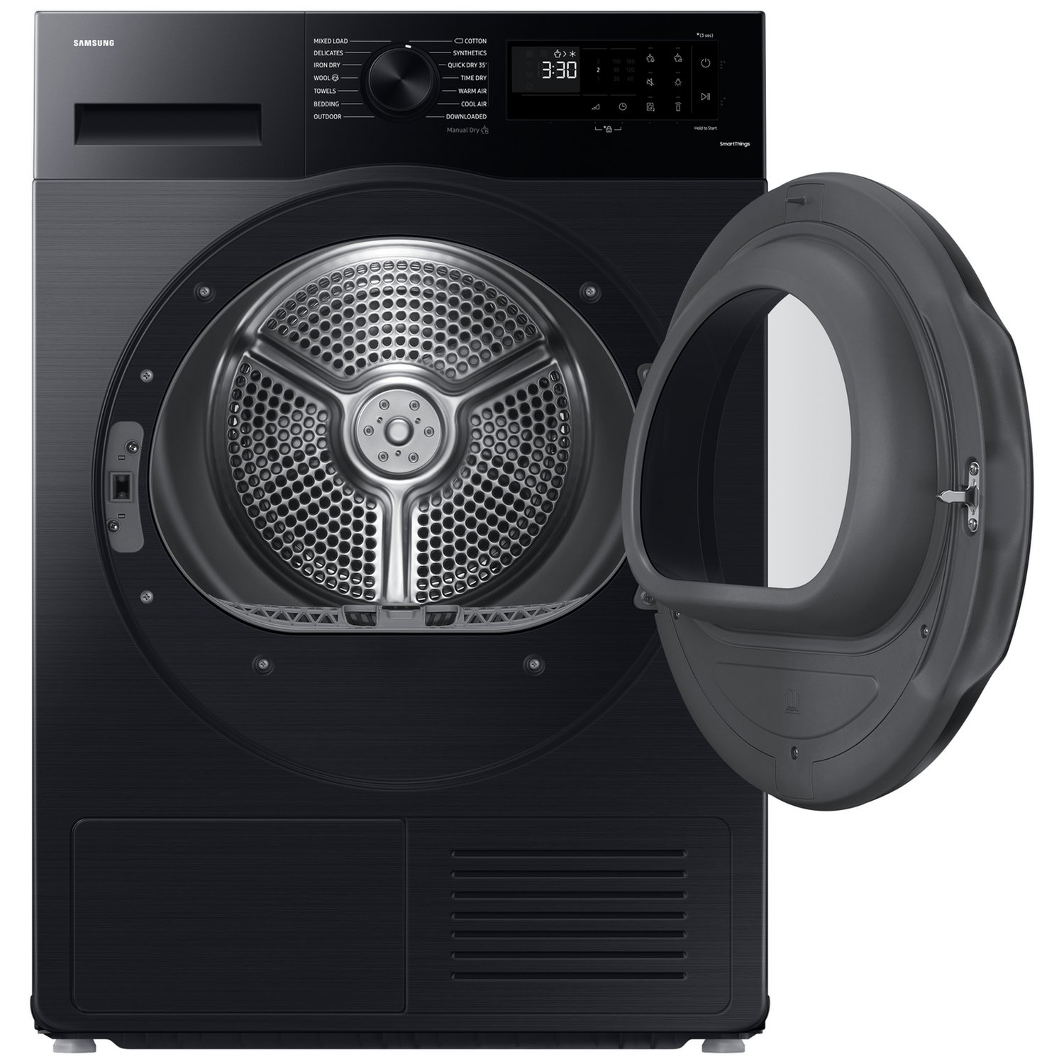 Samsung DV90CGC0A0ABEU 9KG Heat Pump Tumble Dryer - Black