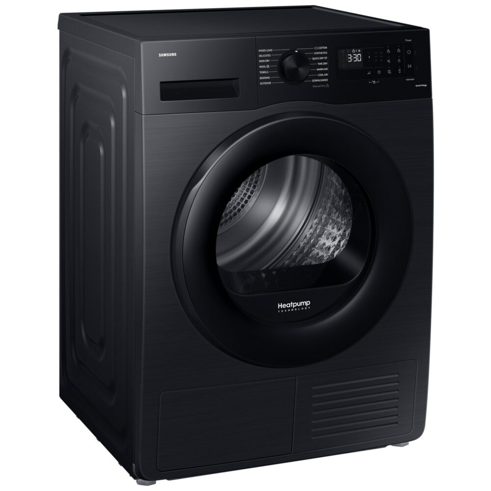 Samsung DV90CGC0A0ABEU 9KG Heat Pump Tumble Dryer - Black