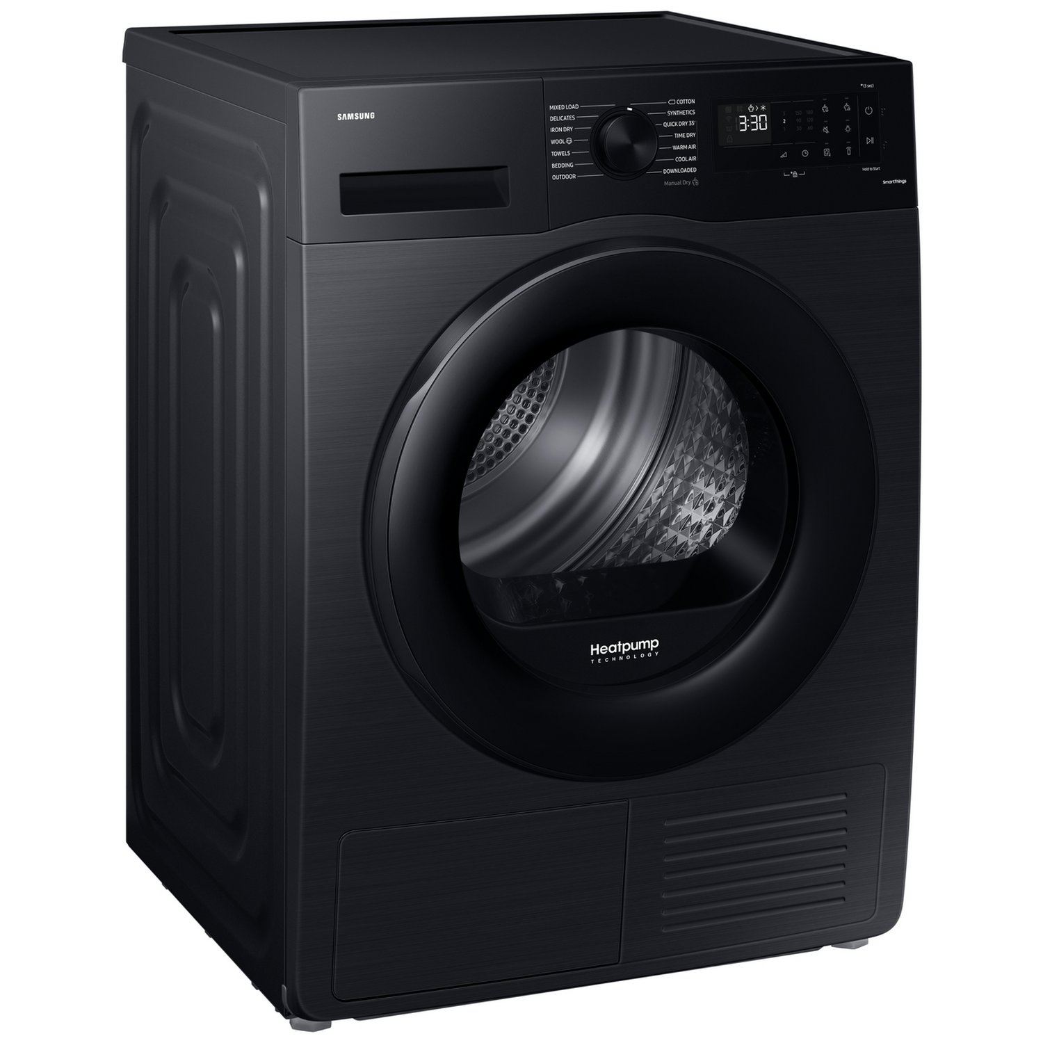 Samsung DV90CGC0A0ABEU 9KG Heat Pump Tumble Dryer - Black