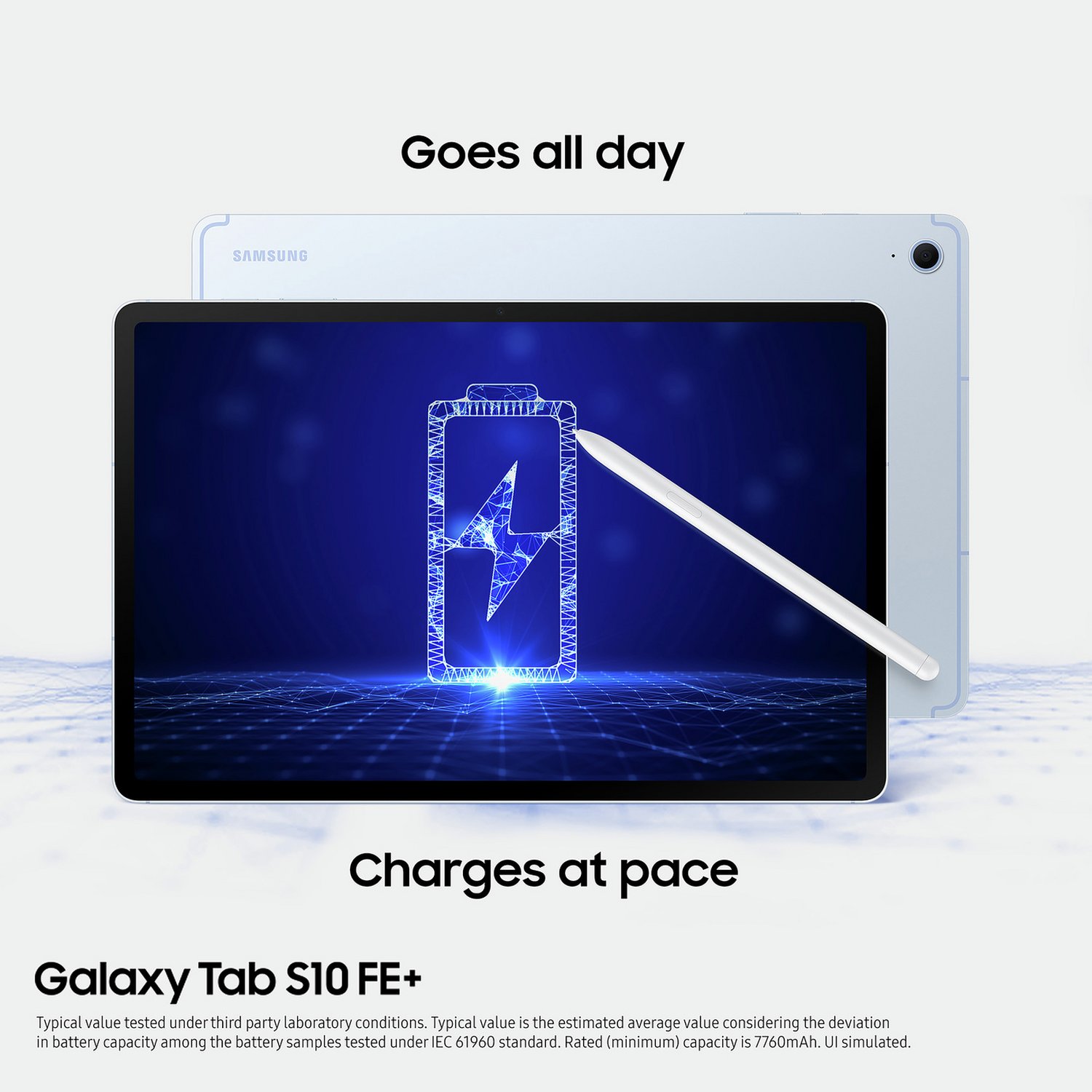 Samsung Galaxy Tab S10 FE+ 13.1in 128GB Wi-Fi Tablet - Grey