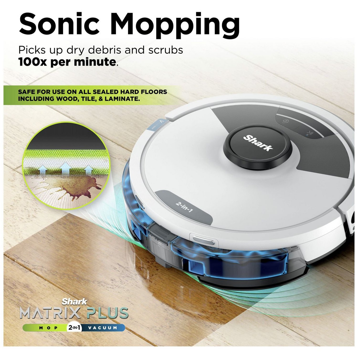 Shark Matrix Plus 2-in-1 Cordless Robot Vacuum & Mop