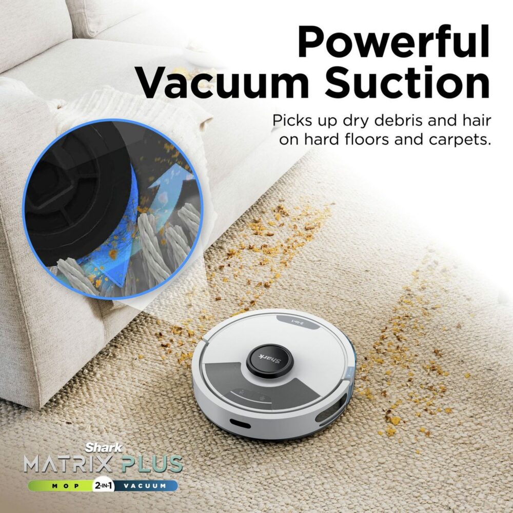 Shark Matrix Plus 2-in-1 Cordless Robot Vacuum & Mop