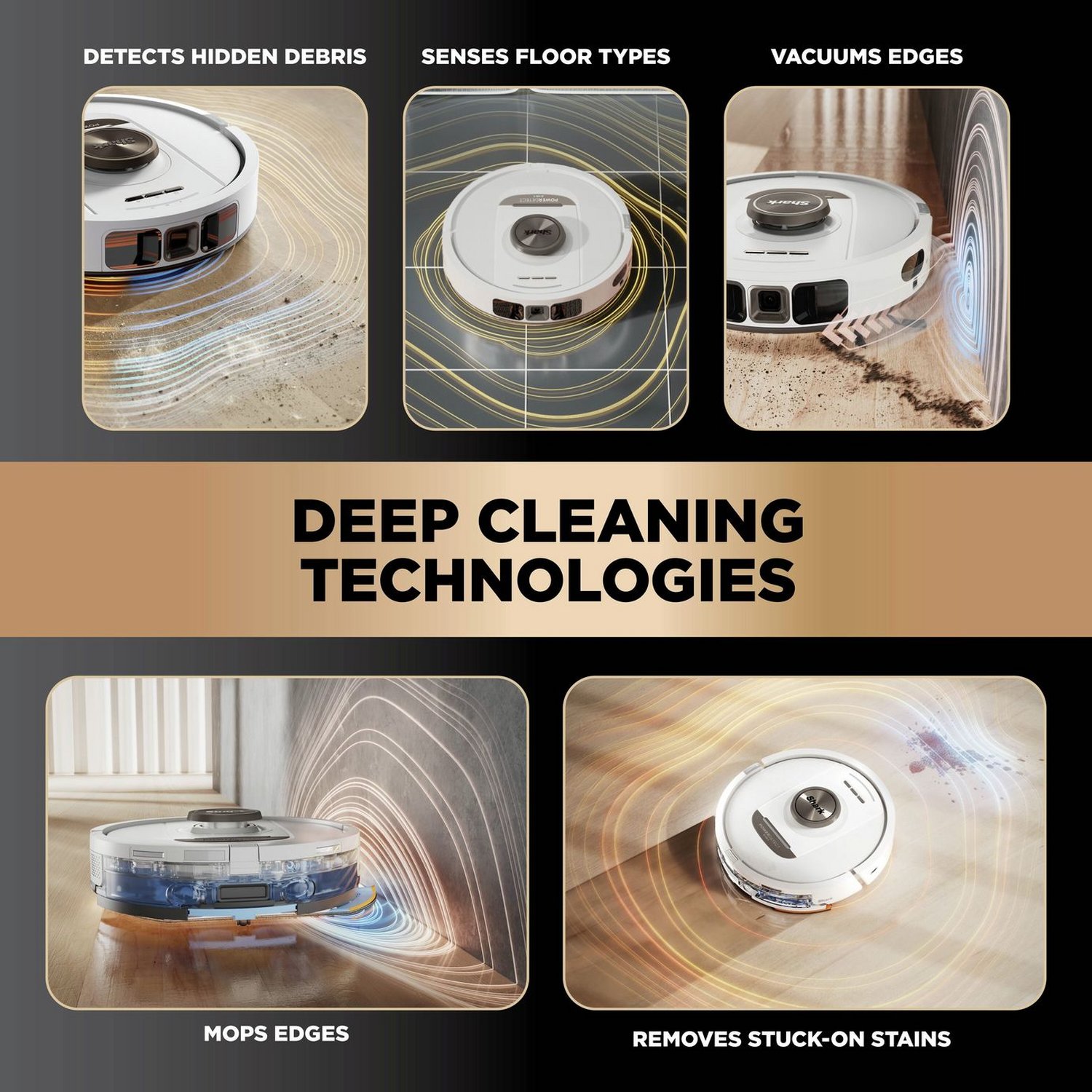 Shark Powerdetect Never Touch Pro Robot Vacuum Cleaner