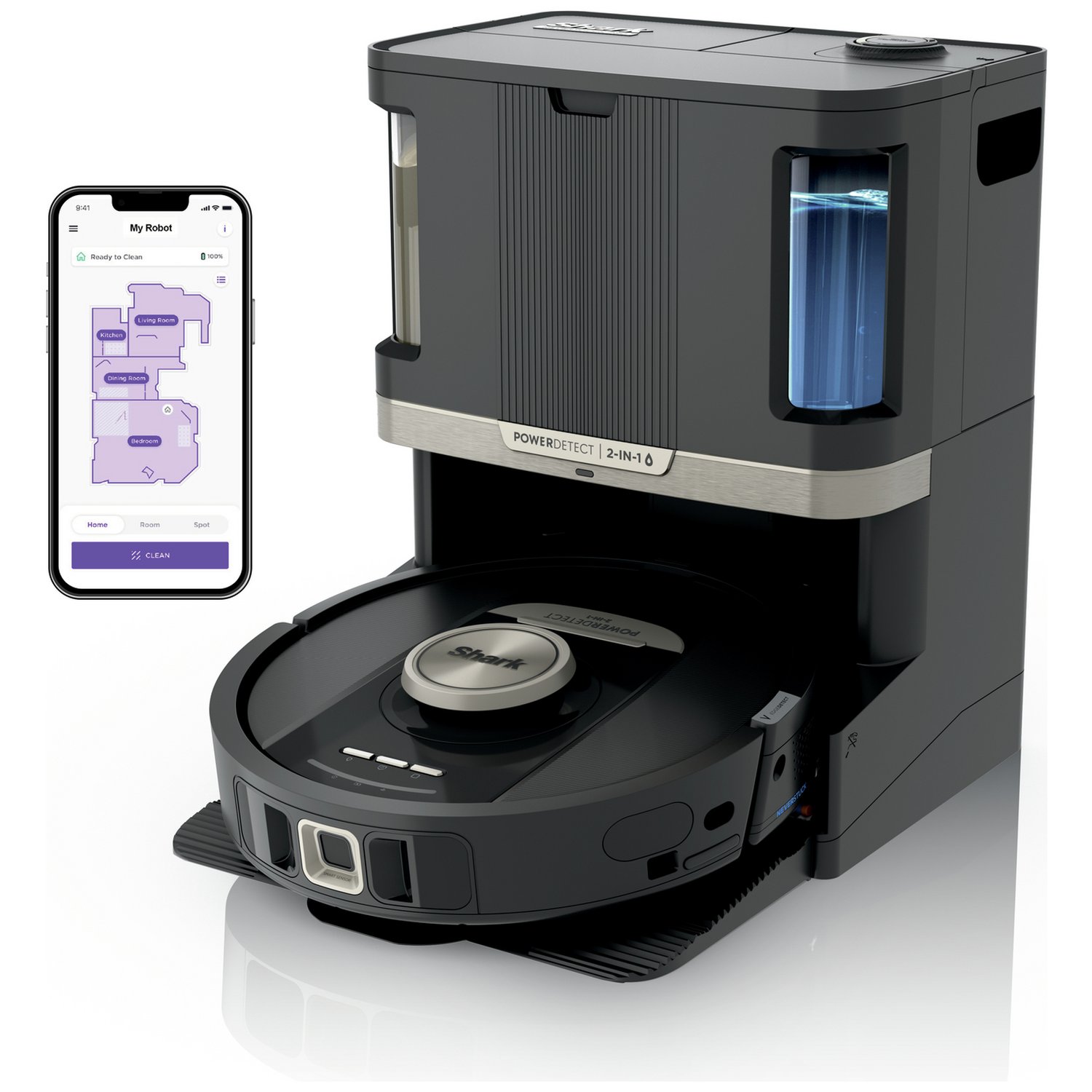 Shark PowerDetect NeverTouch Pro 2-in-1 Robot Vacuum Cleaner
