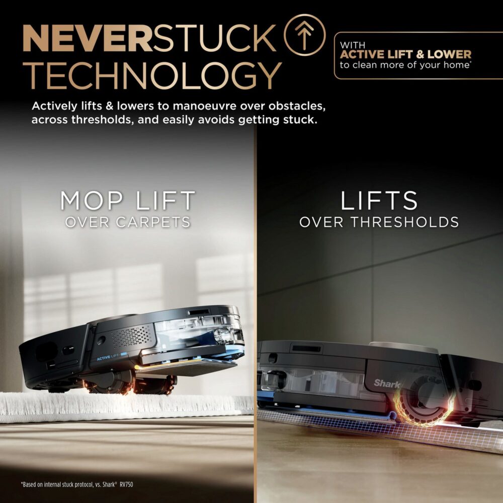 Shark PowerDetect NeverTouch Pro 2-in-1 Robot Vacuum Cleaner