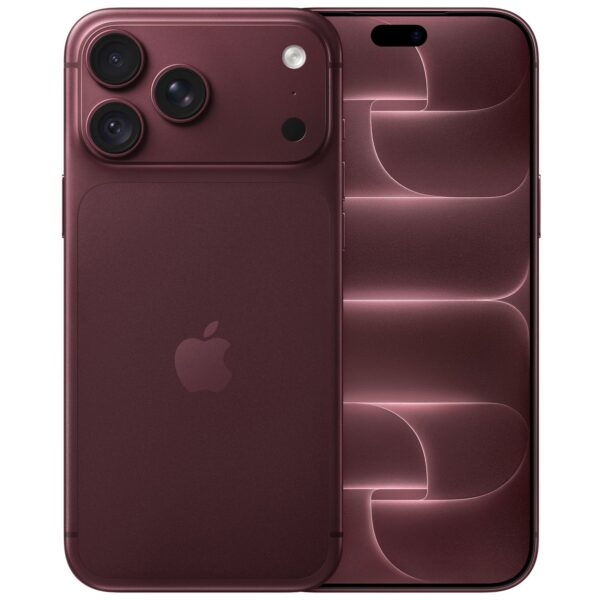 SIM Free iPhone 18 Pro Max 5G 256GB AI Mobile Phone - Burgundy