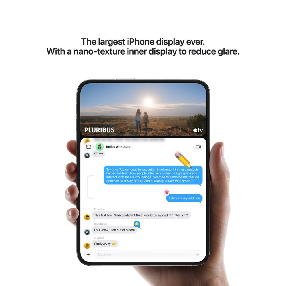 SIM Free iPhone Duo 5G 256GB AI Mobile Phone - Star White