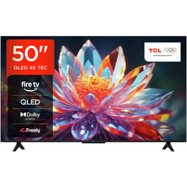 TCL 50 Inch 50T6C Smart 4K UHD HDR QLED Freely TV