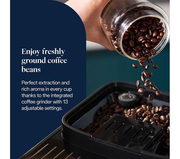 Titanium Finish DeLonghi Magnifica Duo Bean To Cup Machine