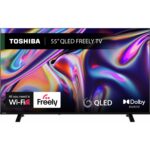 Toshiba 55 Inch 55QV1563DB Smart 4K UHD HDR QLED Freely TV